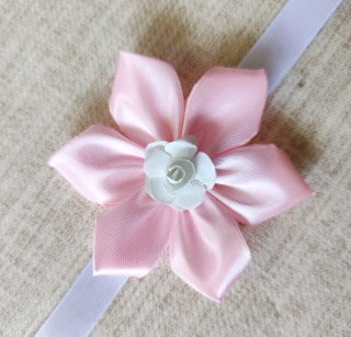 Náramok pre družičku Kvet ružový